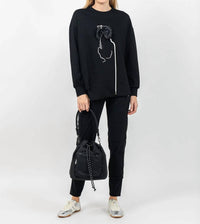 Terra - Line Art Crew Neck Sweater