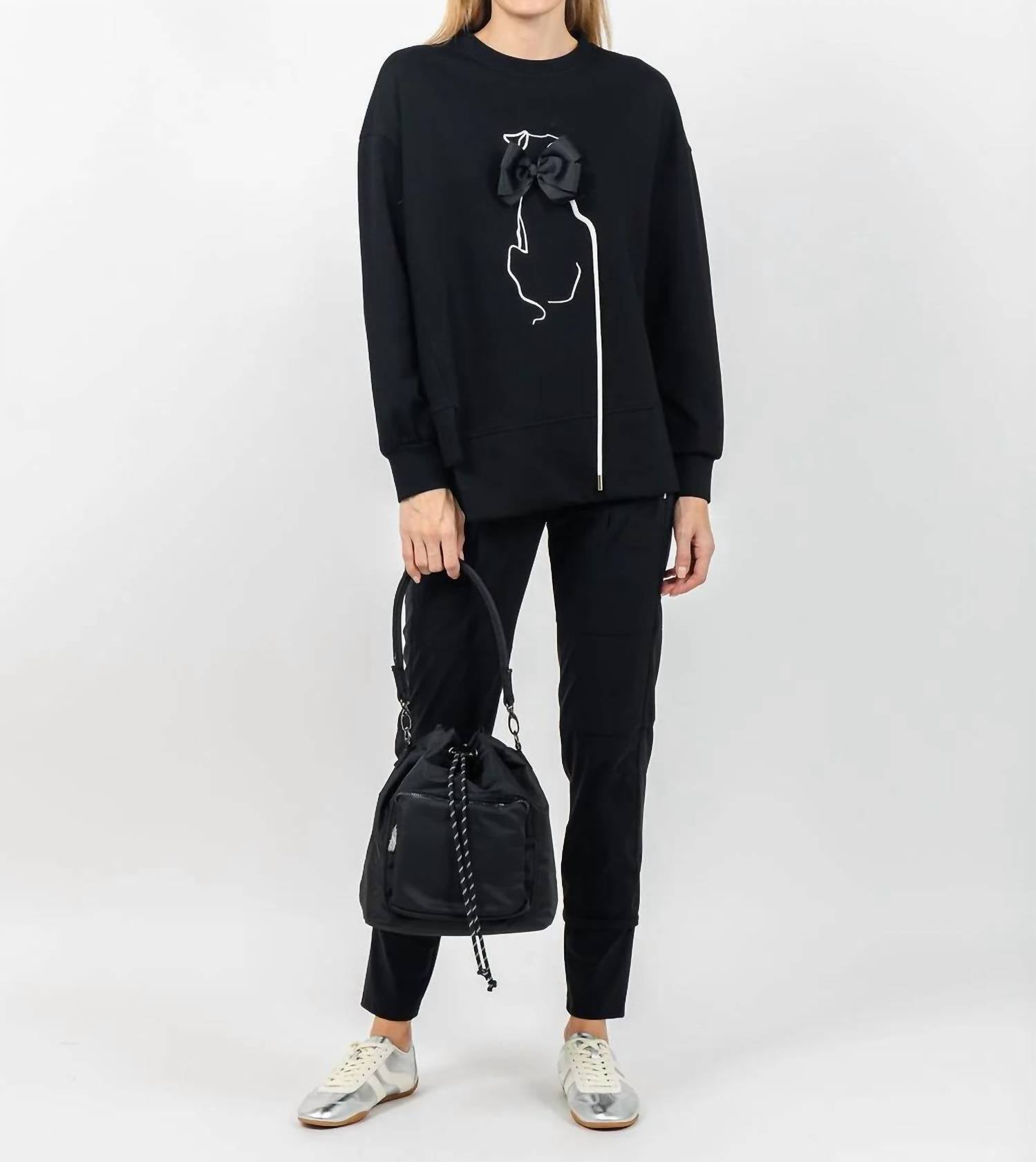 Terra - Line Art Crew Neck Sweater