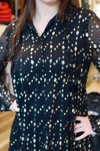 Elan - PRINTED MINI SHIFT DRESS