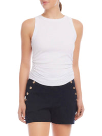 Fifteen Twenty - Side Shirred Tank Top