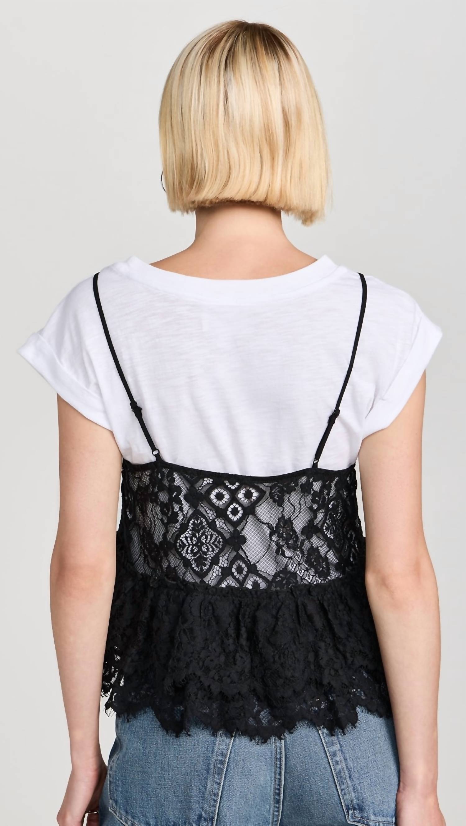 Cinq A Sept - Lace Samantha Top
