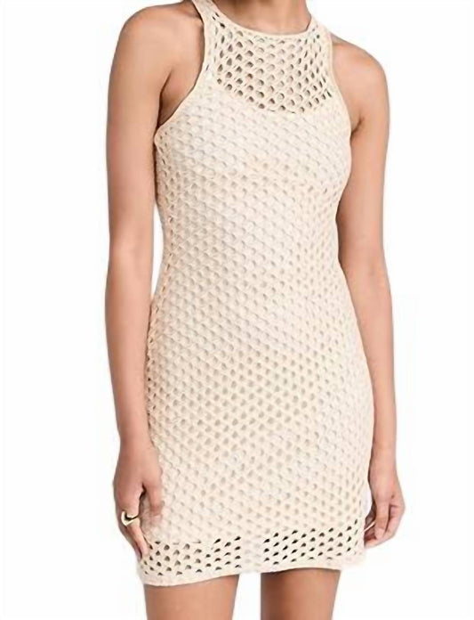 Minkpink - BALMY CROCHET DRESS