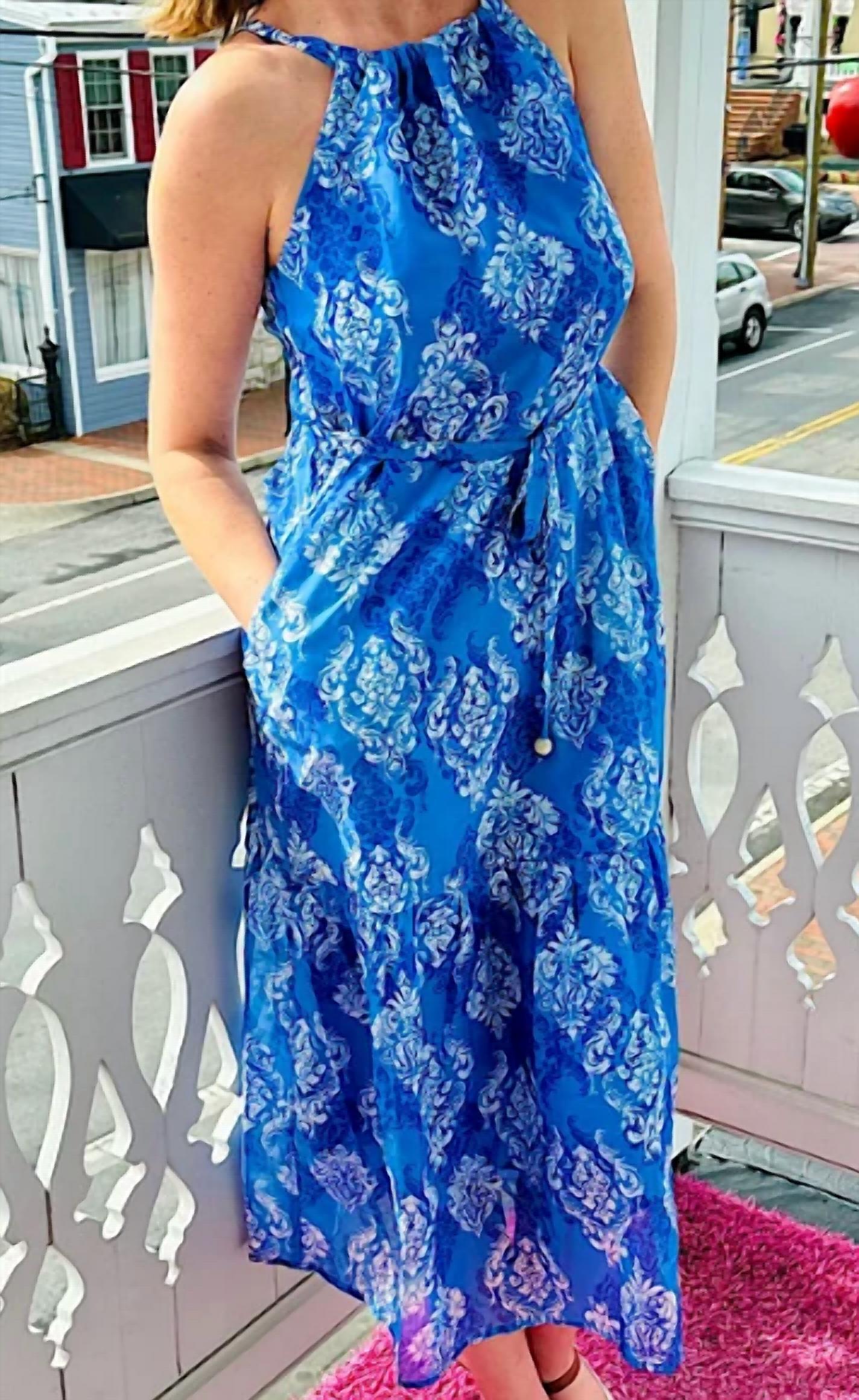 Joy Joy - Damask Maxi Dress