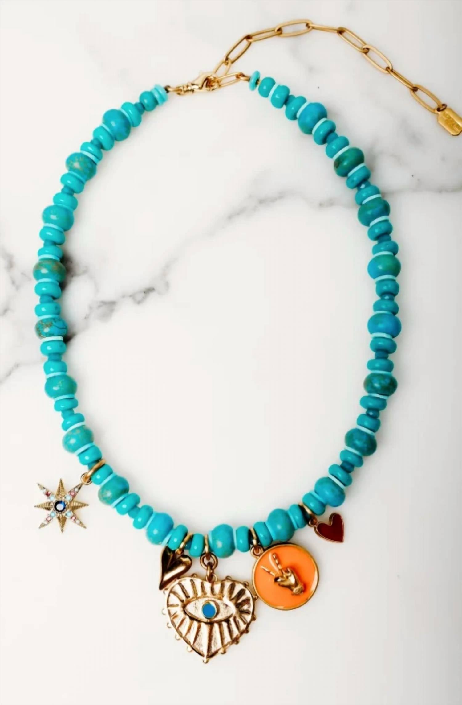 Elizabeth Cole - Women's Bellatrix Charm Necklace