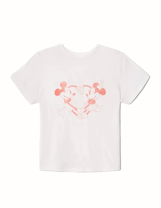 Re/Done - Classic Disney Heart Hands Tee