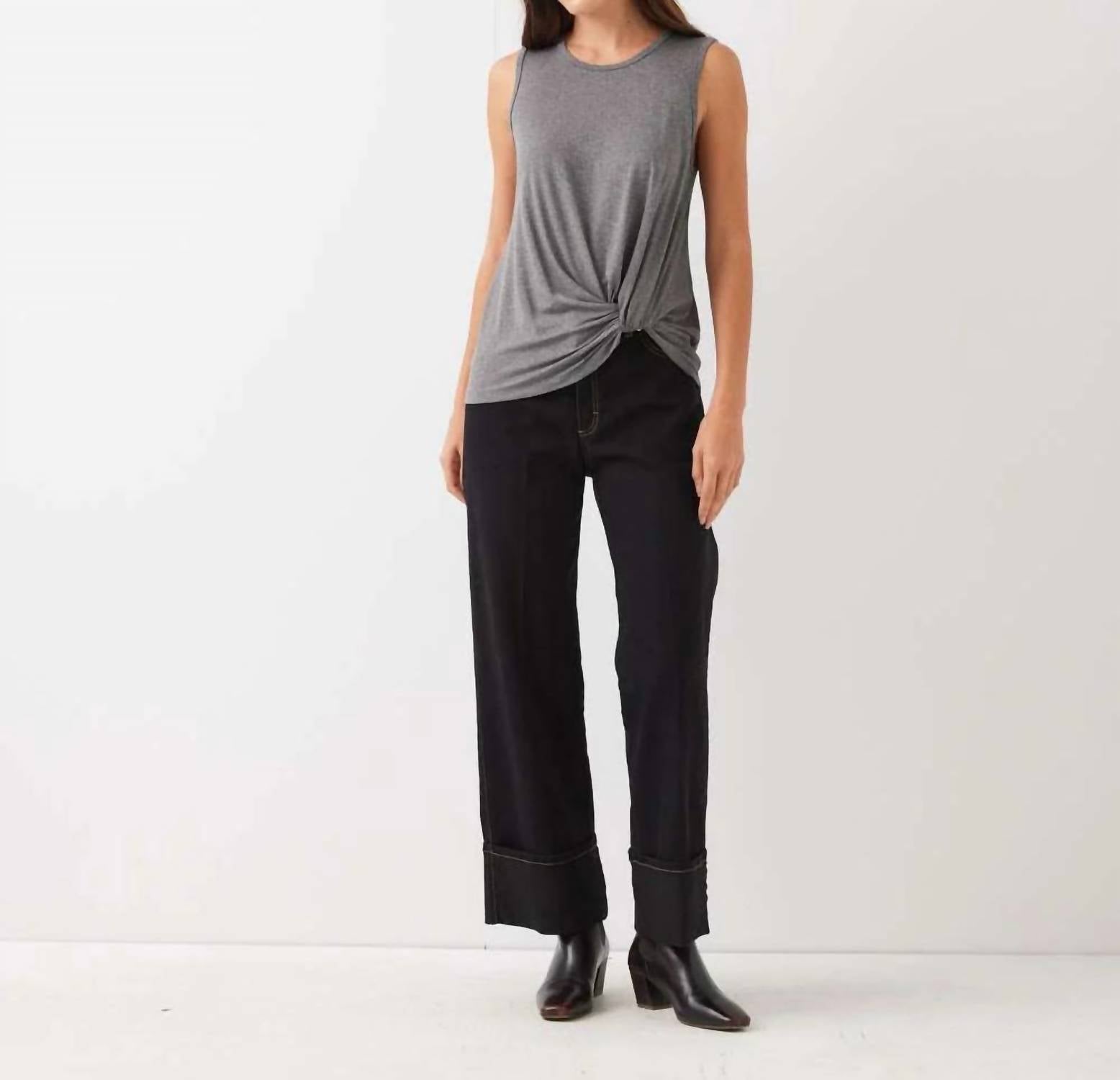 Karen Kane - Sleeveless Pick-Up Top