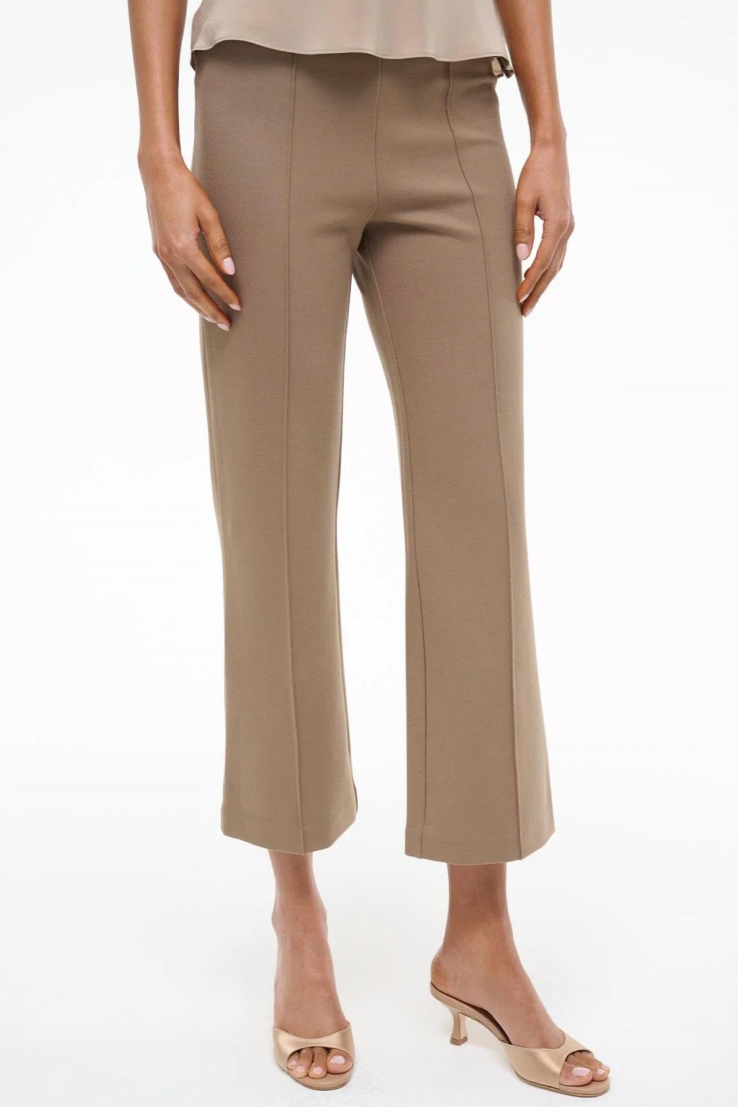 Staud - Knack Mid-rise Pant