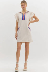 Whimsical Mimsy - Flutterband Mini Dress