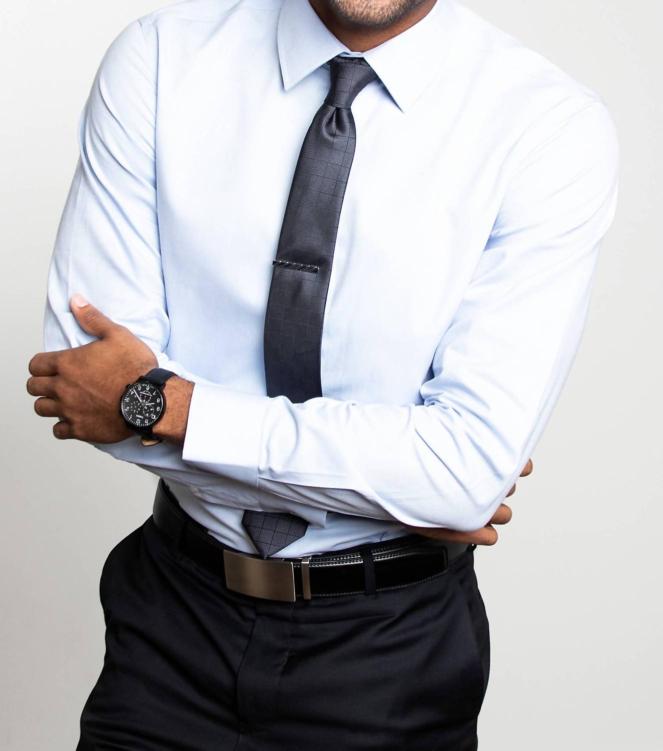 Alynn - Men's Elijah Standard Fit Dress Shirt
