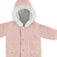 Mayoral - Baby Girls Knit Footed Coverall
