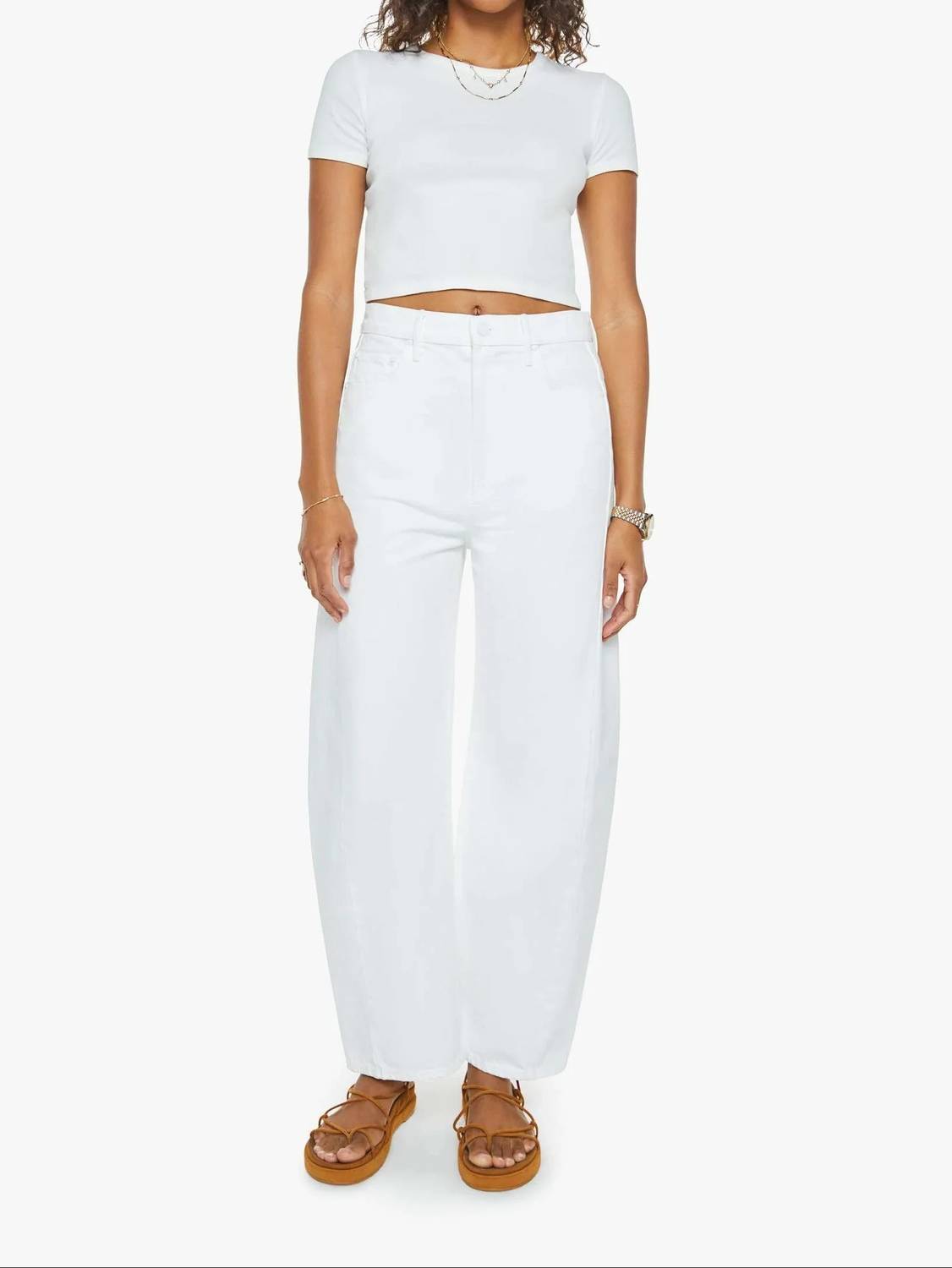 Mother - Full Pipe Ankle Jeans