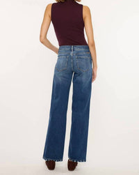 Kancan - High Rise Wide Leg Jeans