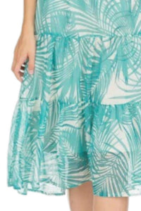 Jade - Cinch Waist Halter Dress