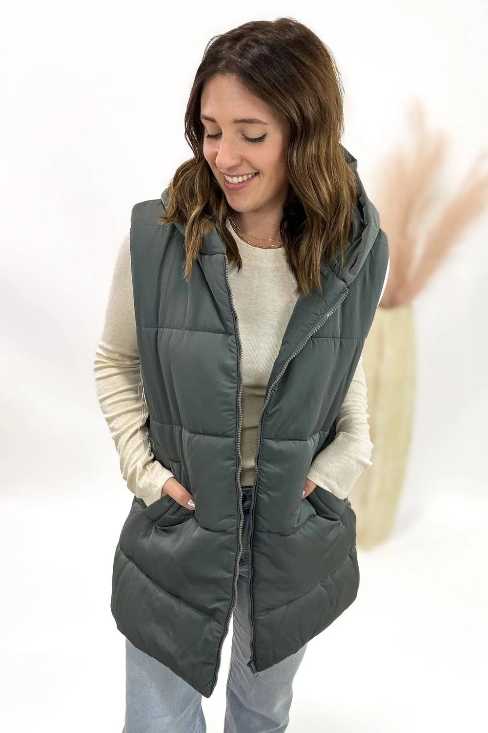 Staccato - Long Puffer Vest
