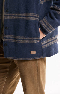Jachs New York - Sherpa Lined Wool Blend Jacket