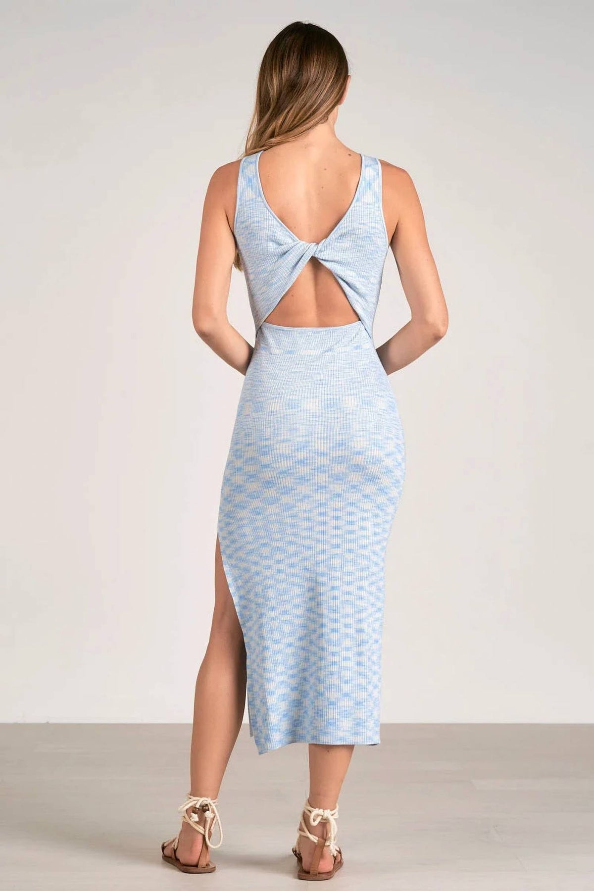 Elan - Twisted Back Maxi Dress