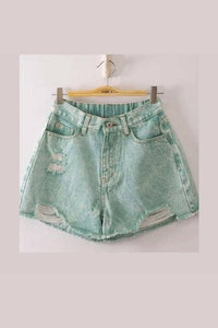 Very J - Canyon Fade Denim Shorts