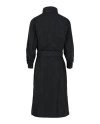 Salvatore Ferragamo - Men's Asymmetrical Zip-detail Belted Trench Coat