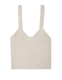 Blended Knit Corset Tank
