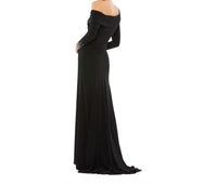 Mac Duggal - Women's Beaded Cuff Off Shoulder Gown