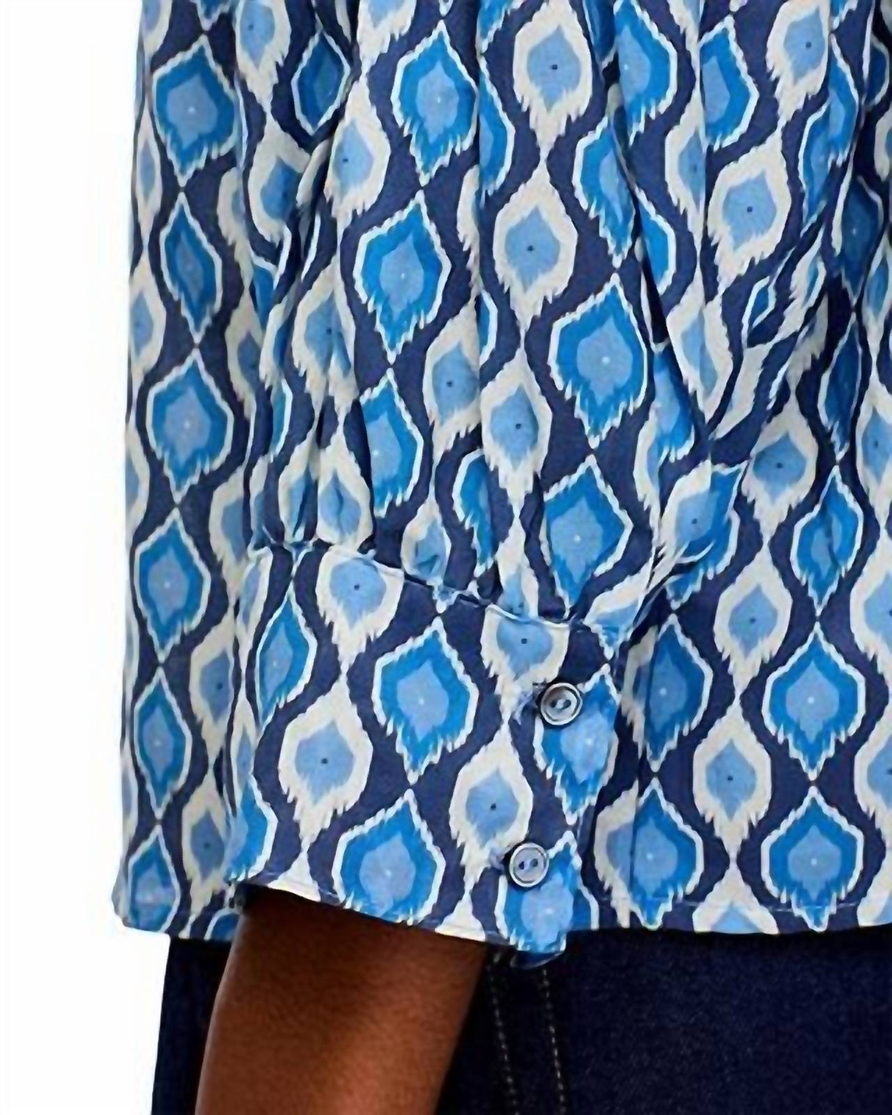 Velvet By Graham & Spencer - Keren Printed Boho Top