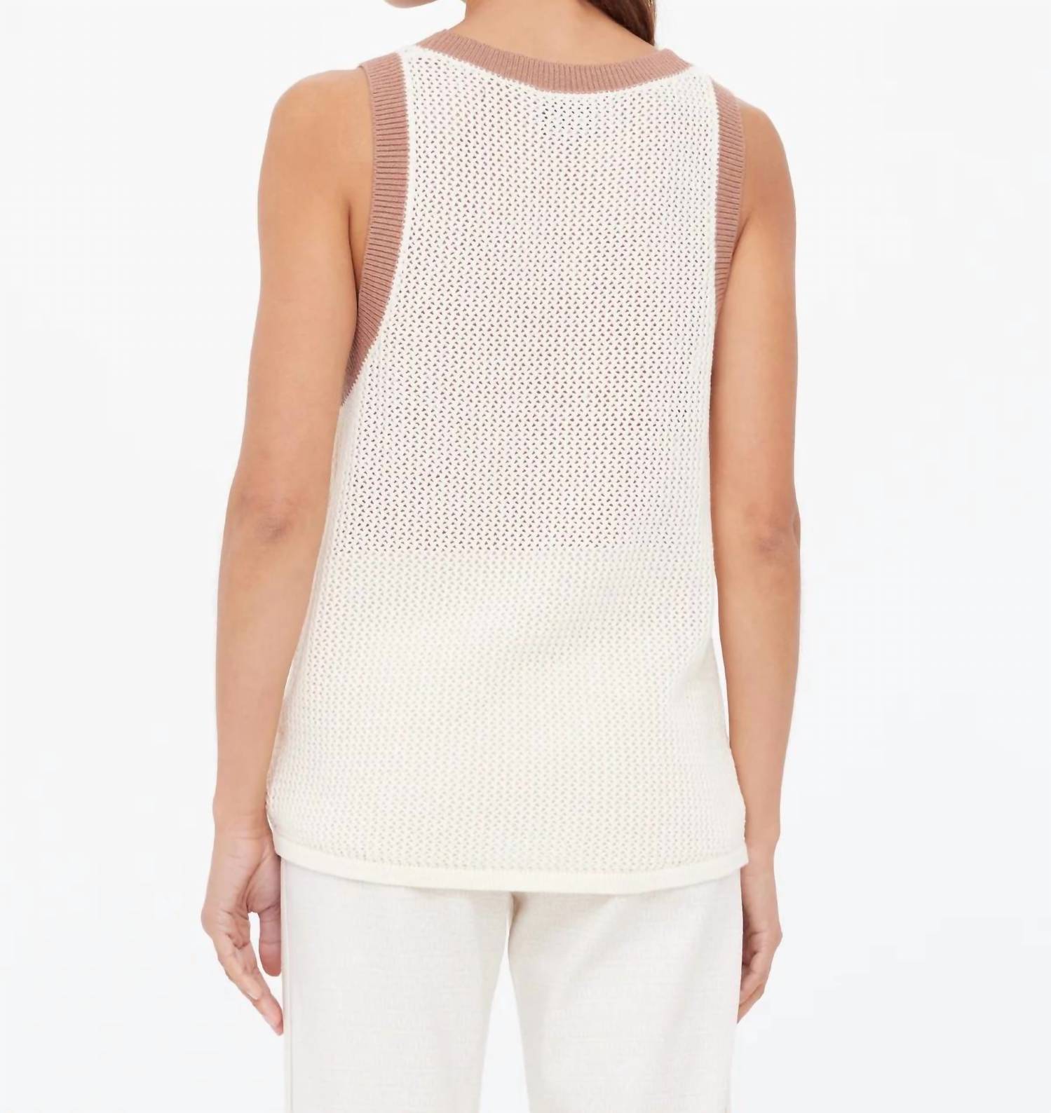 The Upside - Fenway Wales Knit Tank Top