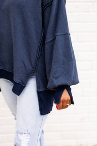 Free People - Camden Henley Sweatshirt