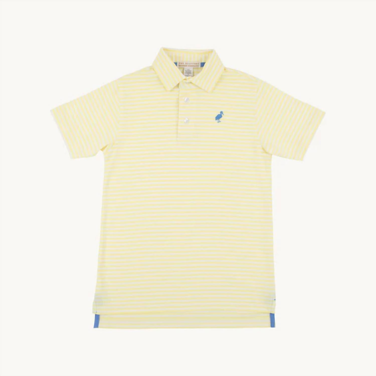 The Beaufort Bonnet Company - BOYS' PRIM AND PROPER POLO