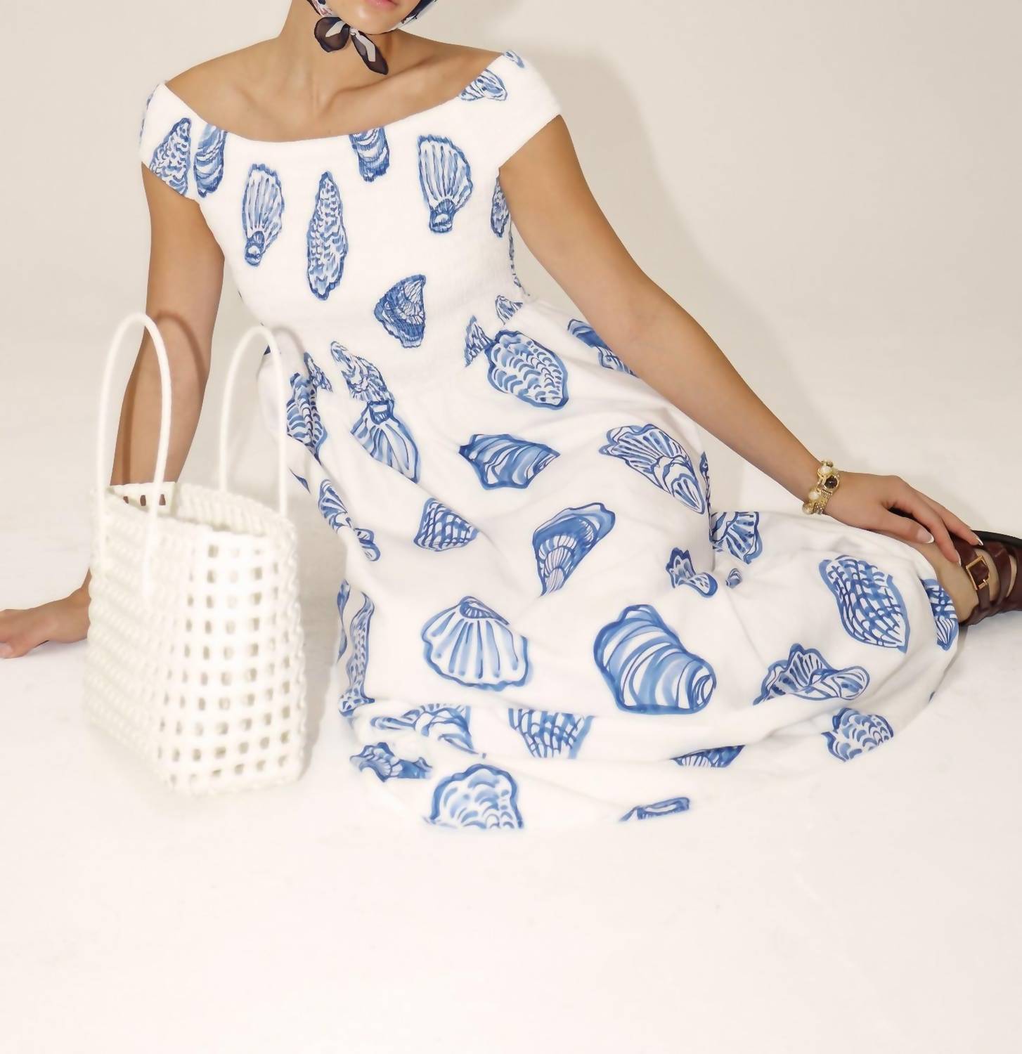 Bailey Rose - Shell & Shore Sundress