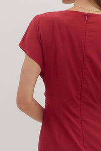 entro Scarlett Nights Midi Dress in red - women's dress - view 7