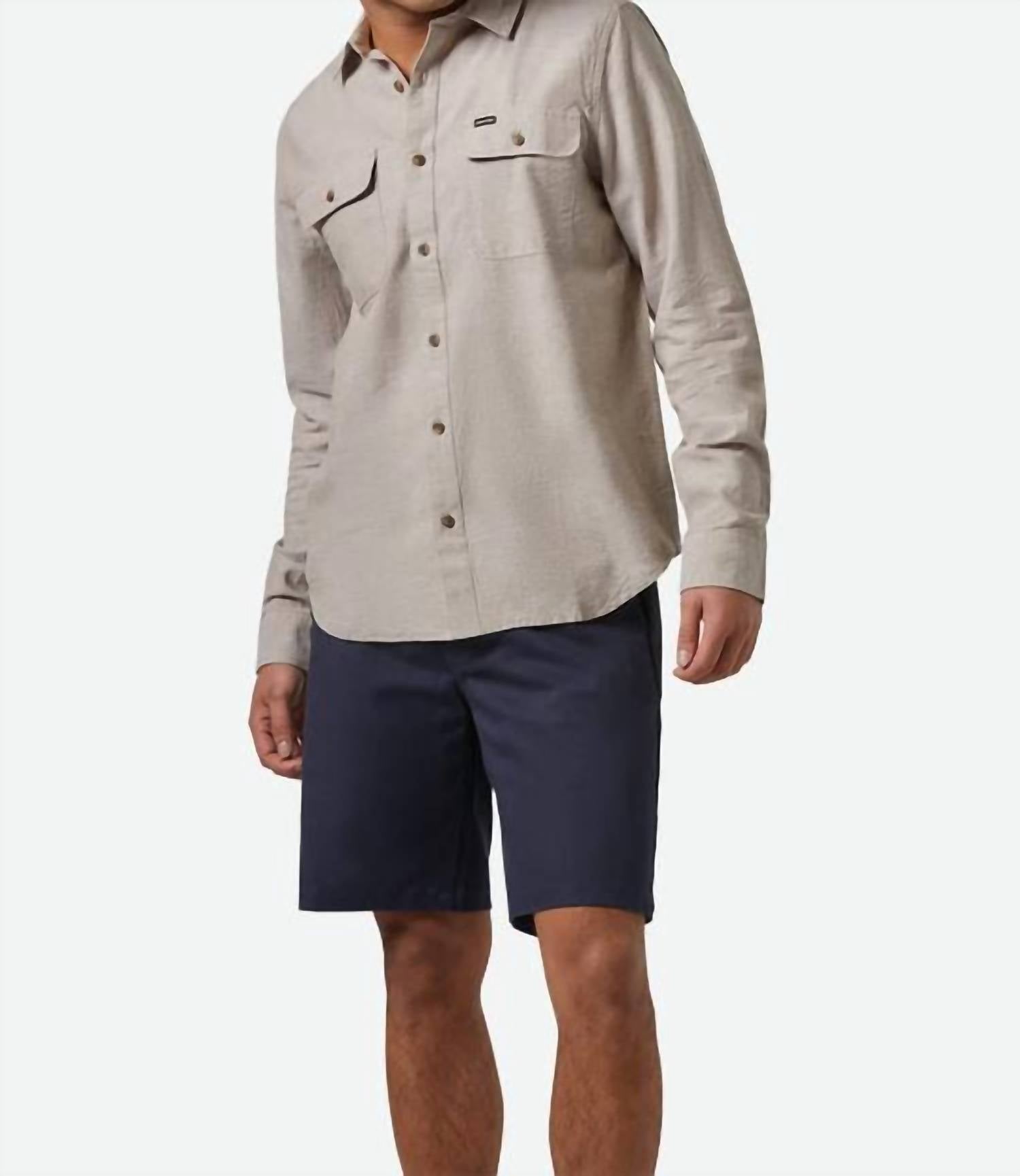Brixton - Daily Cotton Long Sleeve Shirt
