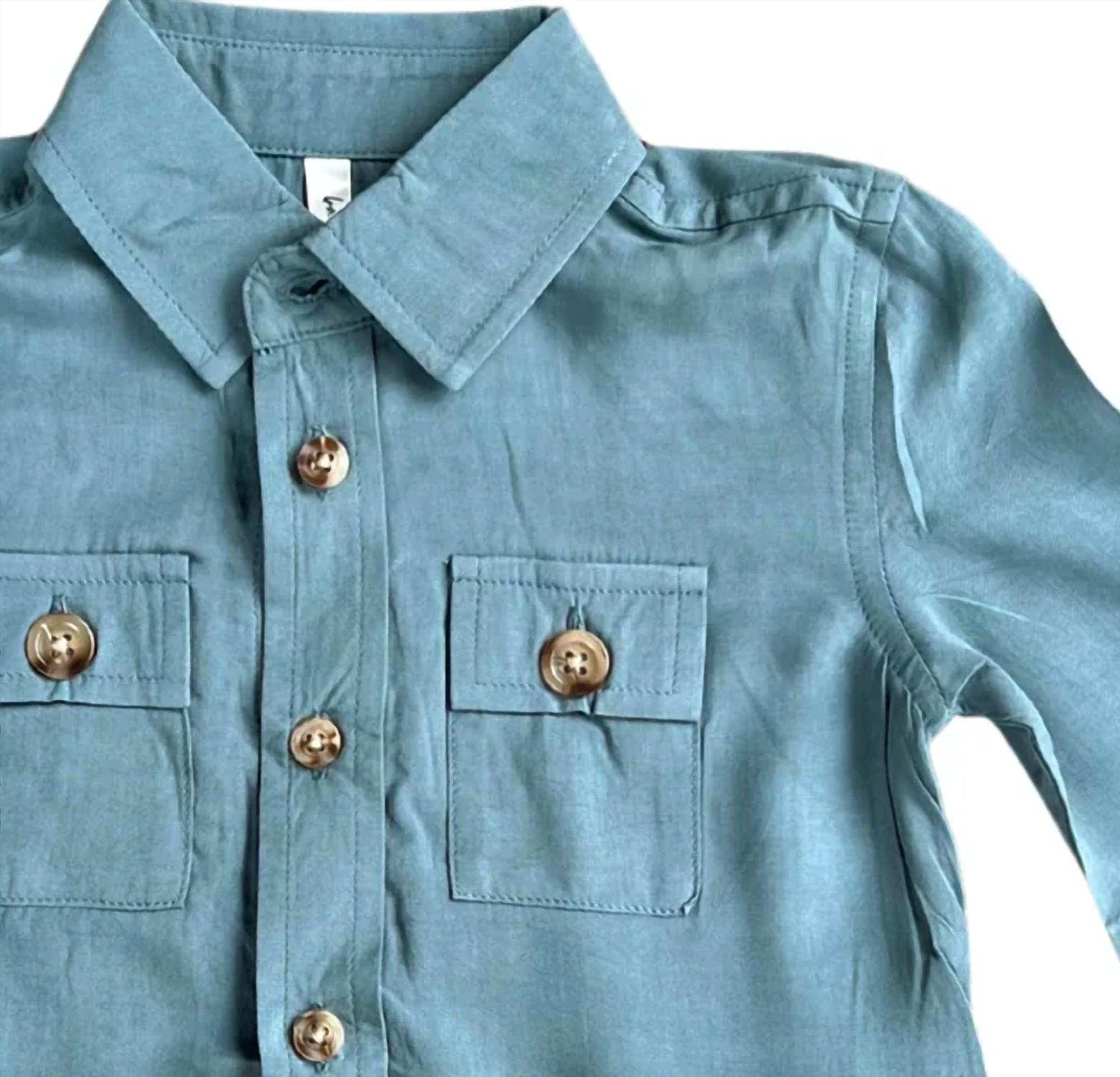 Babysprouts - Boy’s Utility Shirt