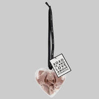 Bella Sleep + Spa - Women's Large Scrunchie Heart Ornament