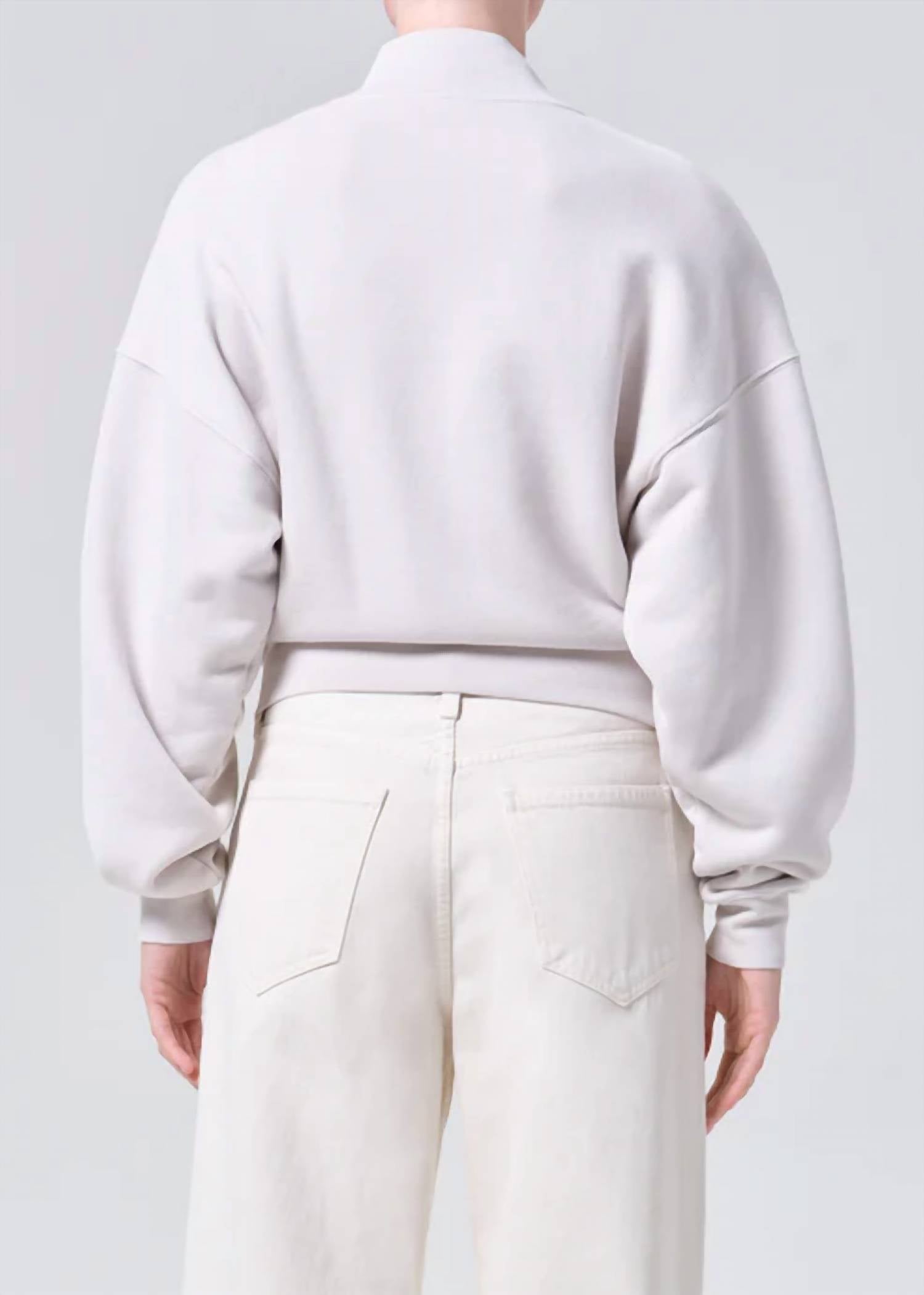 Agolde - Jensen Zip Up Sweatshirt