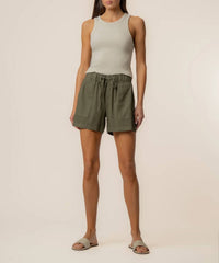 Kut From The Kloth - Katana Linen Drawstring Short