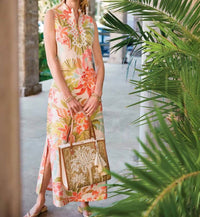 Spartina 449 - Serena Half Zip Midi Dress