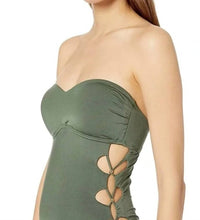 Kenneth Cole - SOLID ATTITUDE SIDE LOOPED BANDEAU ONE PIECE