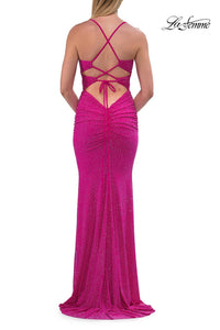 La Femme - Rhinestone Sleeveless Dress