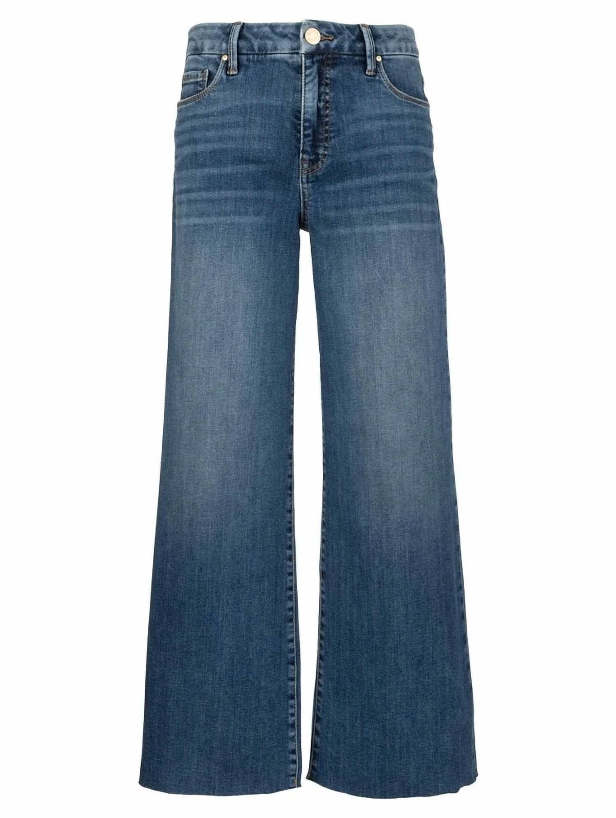 Kut From The Kloth - Women's Meg High Rise Fab Ab Wide Leg Jeans