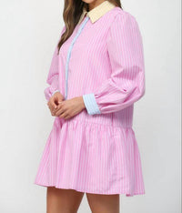 Fate - Park Picnic Pinstripe Dress