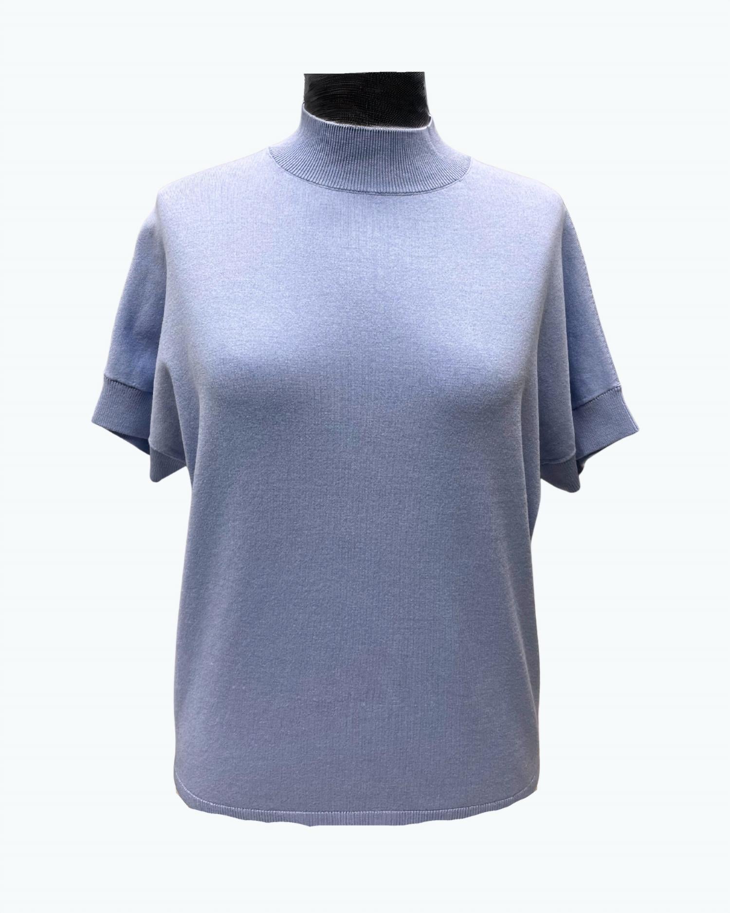 Elliott Lauren - High Neck Sweater With Extended Sleeve