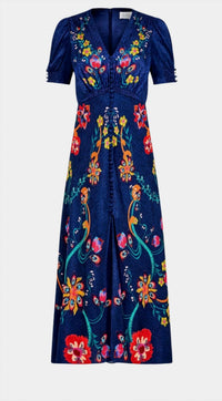 Saloni - LEA LONG DRESS