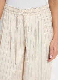 Lysse - Iria Pleated Drawstring Wide Leg Pant