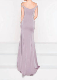 Colors Dress - Off The Shoulder Mermaid Evening Gown