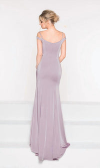Colors Dress - Off The Shoulder Mermaid Evening Gown