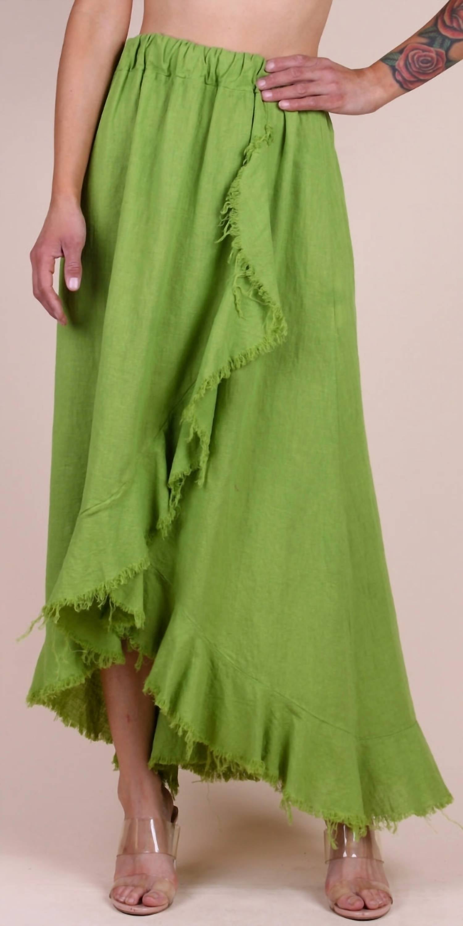 Gigi Moda - Ventura Linen Skirt