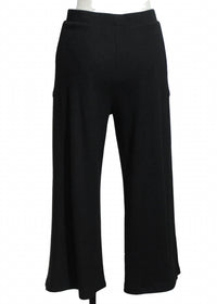 Compli K - Women's Cropped Knit Pull On Pants