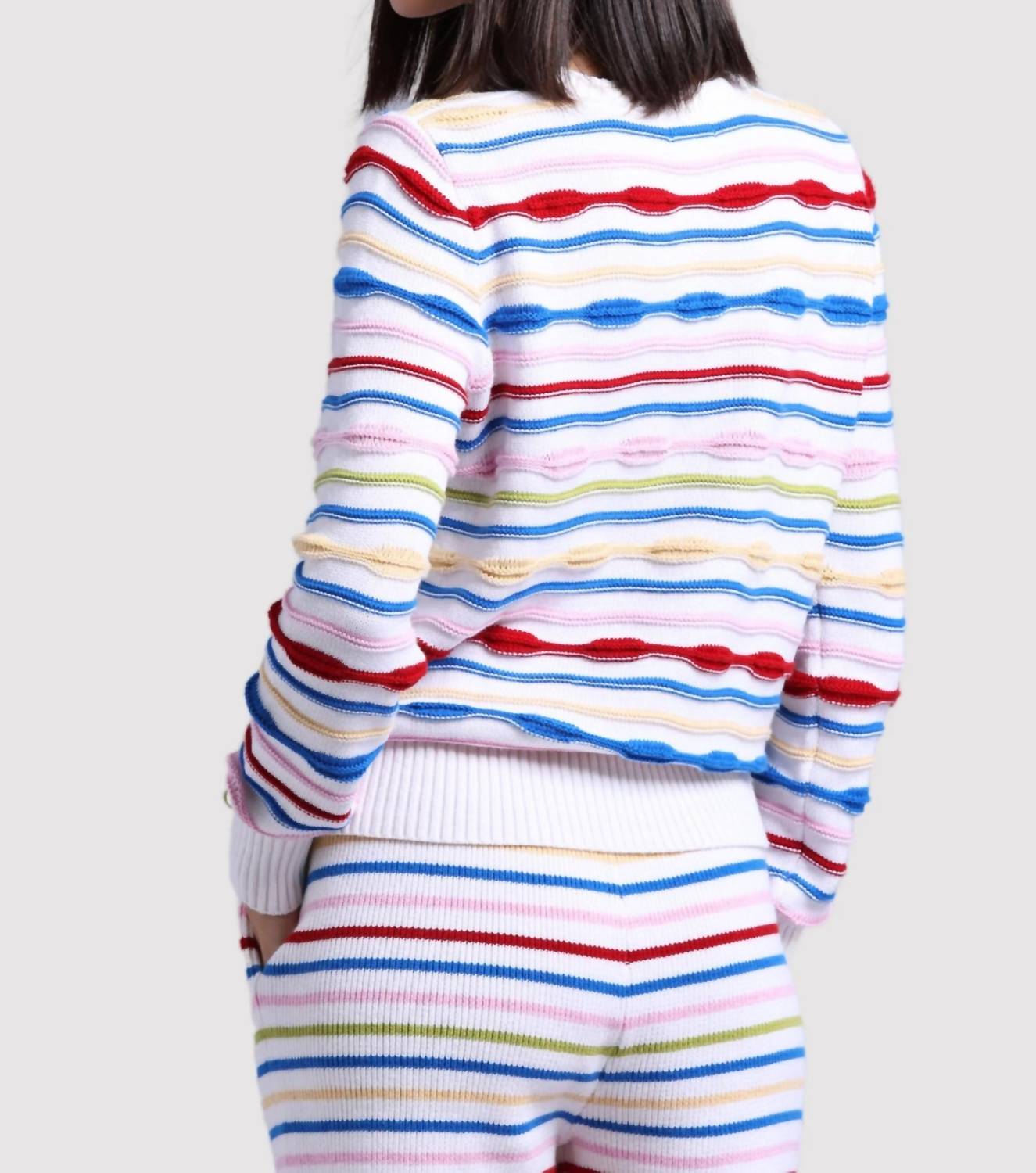 Minnie Rose - Novelty Stripe Crew