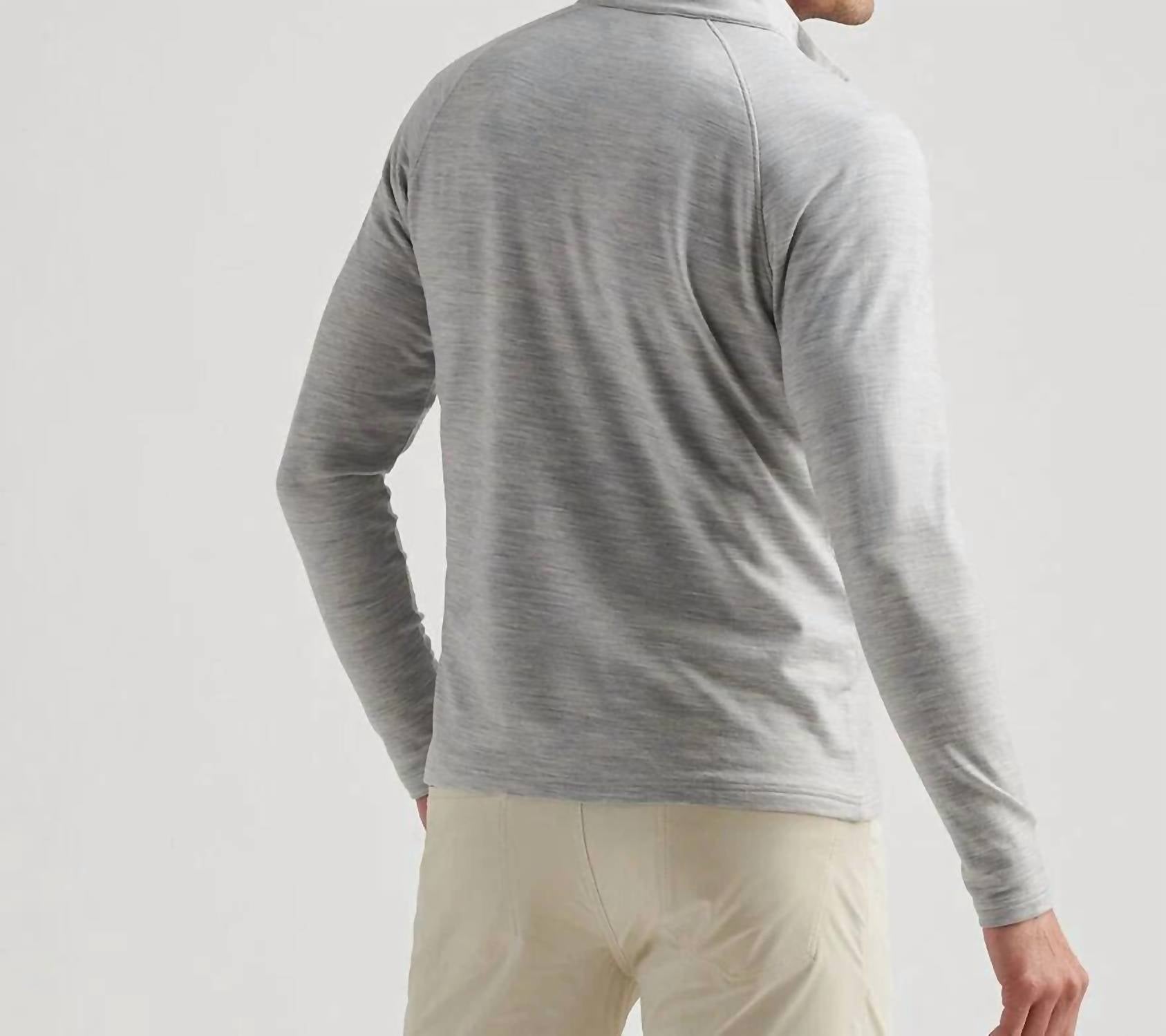 Peter Millar - Excursionist Heathered Perf Pullover