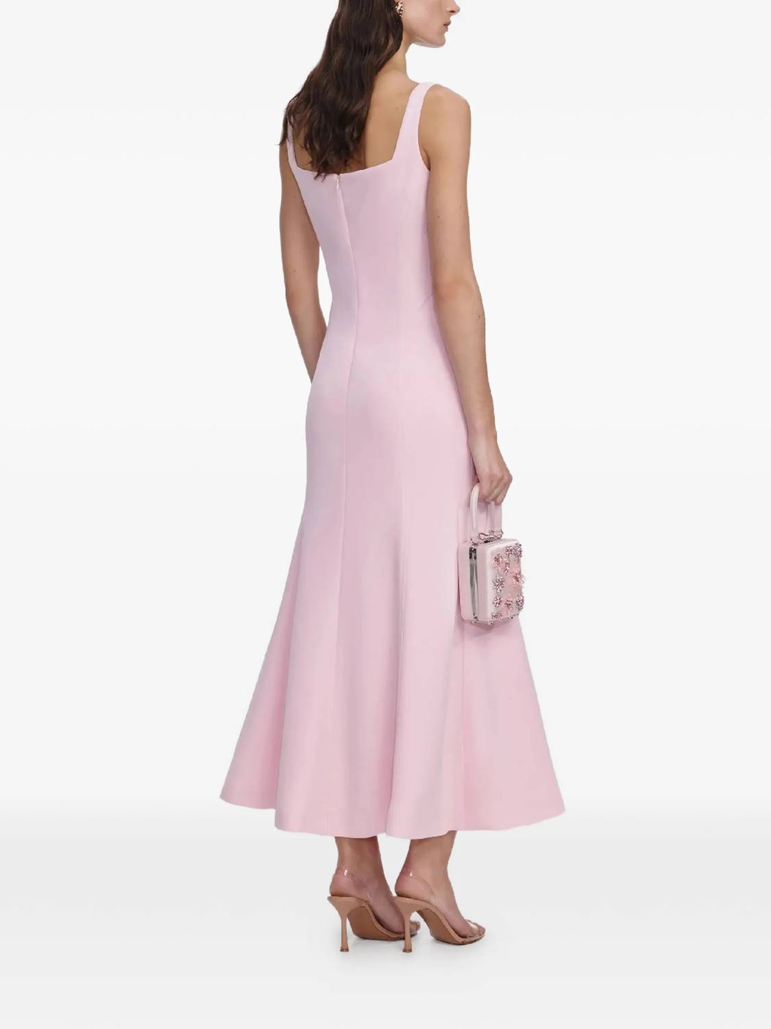 Self-Portrait - Crepe Midi Dress